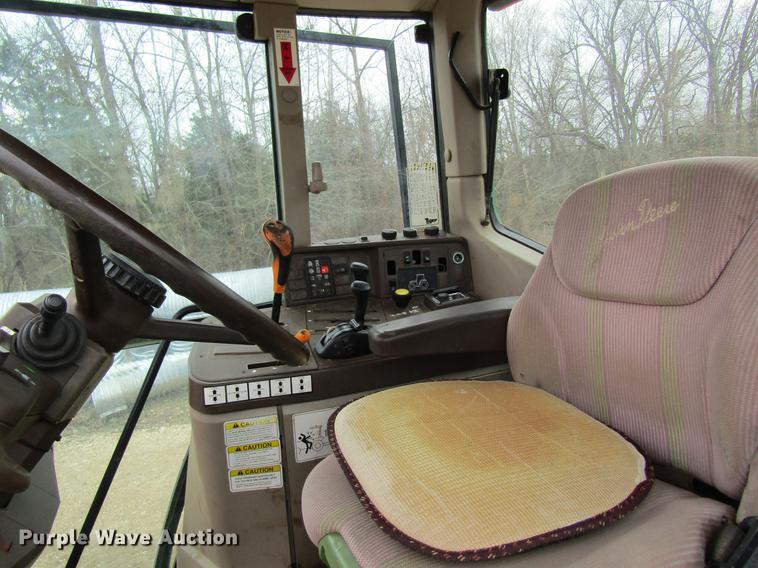 image for item DC4429 2002 John Deere 6420 tractor with mower