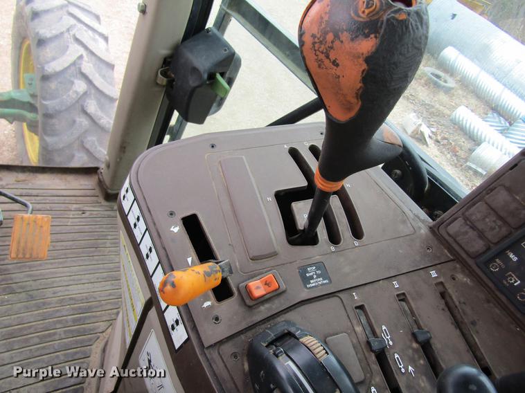 image for item DC4429 2002 John Deere 6420 tractor with mower