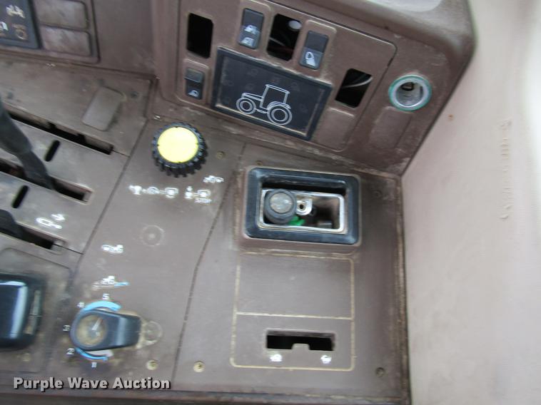 image for item DC4429 2002 John Deere 6420 tractor with mower