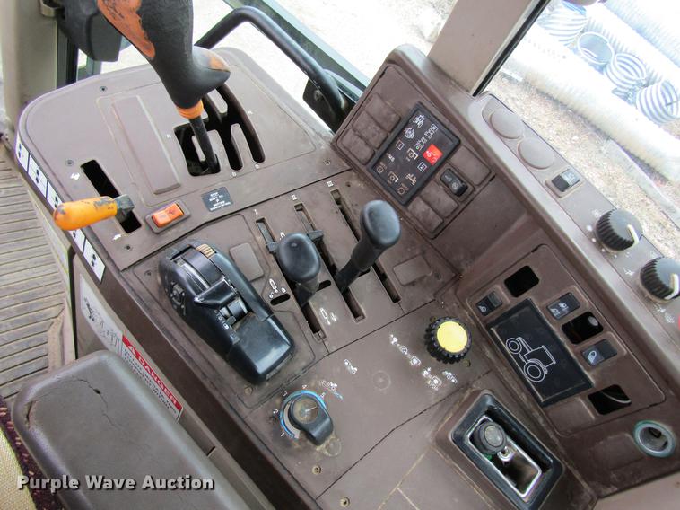 image for item DC4429 2002 John Deere 6420 tractor with mower