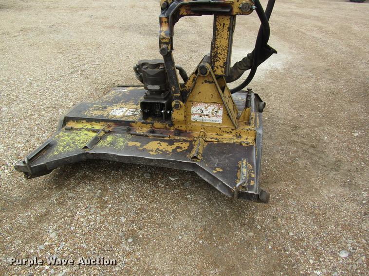 image for item DC4430 2002 John Deere 6420 tractor with side boom mower