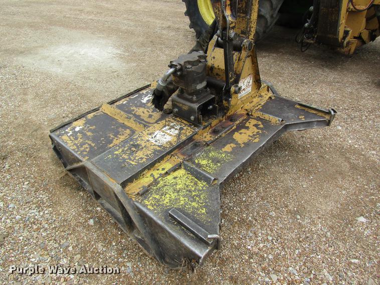 image for item DC4430 2002 John Deere 6420 tractor with side boom mower