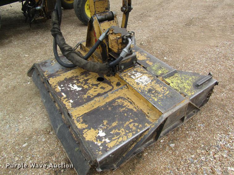 image for item DC4430 2002 John Deere 6420 tractor with side boom mower