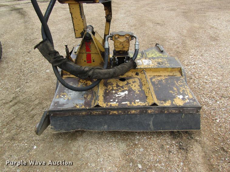 image for item DC4430 2002 John Deere 6420 tractor with side boom mower