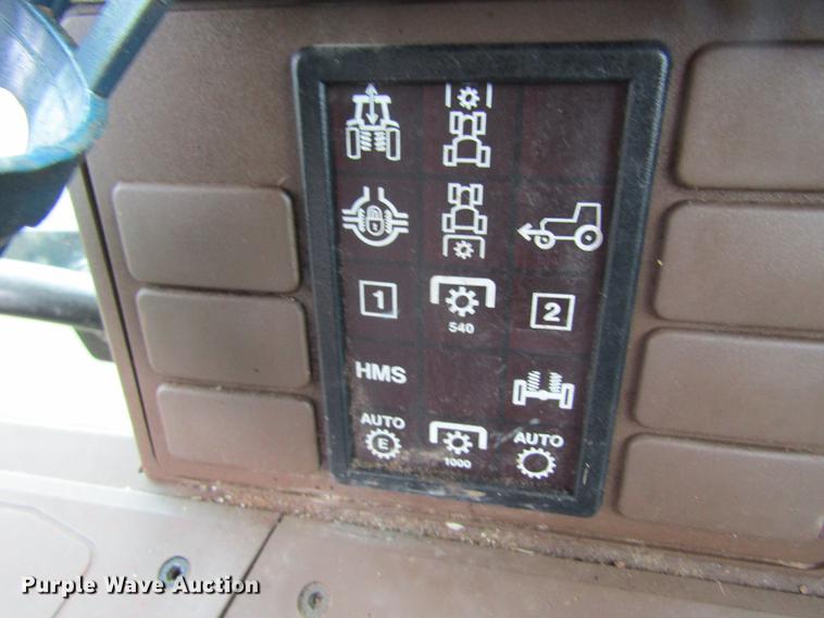 image for item DC4430 2002 John Deere 6420 tractor with side boom mower