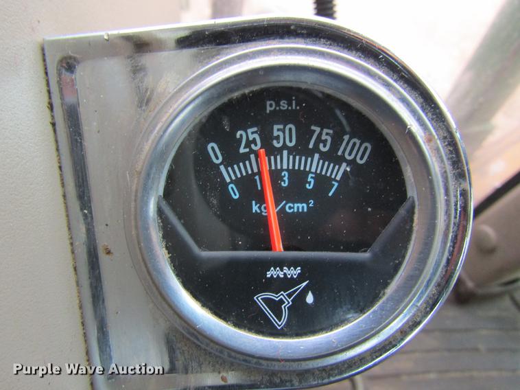 image for item DC4430 2002 John Deere 6420 tractor with side boom mower