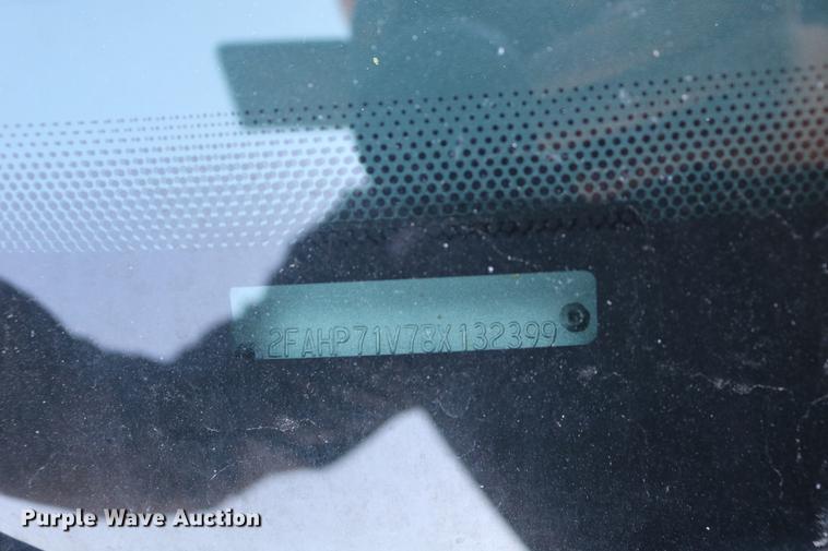 image for item DC7666 2008 Ford Crown Victoria Police Interceptor