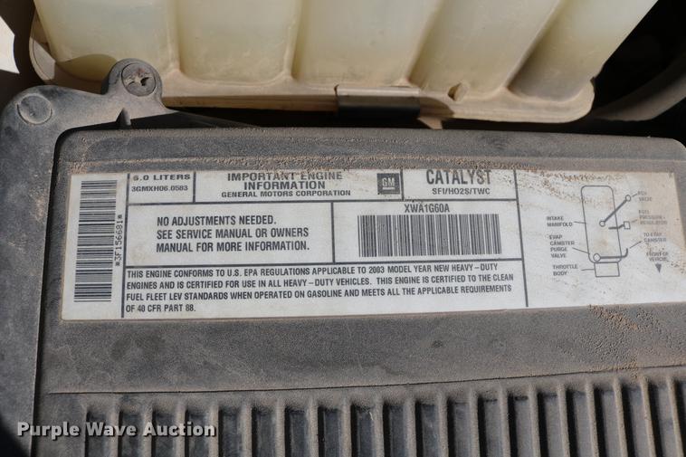 image for item DC7667 2003 Chevrolet Silverado 1500HD Crew Cab pickup truck