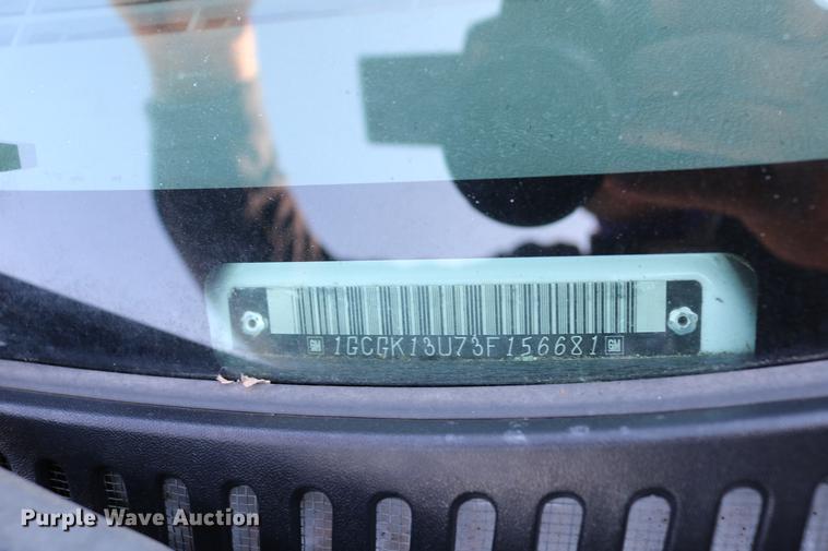 image for item DC7667 2003 Chevrolet Silverado 1500HD Crew Cab pickup truck