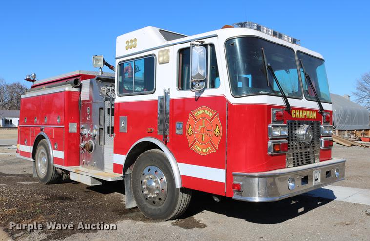 image for item DC7668 1993 KME Renegade Custom SFD fire truck