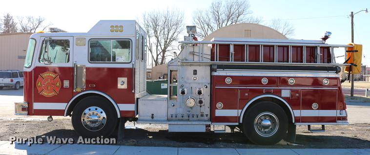 image for item DC7668 1993 KME Renegade Custom SFD fire truck