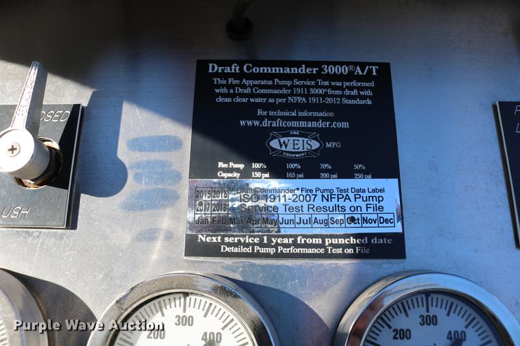 image for item DC7668 1993 KME Renegade Custom SFD fire truck