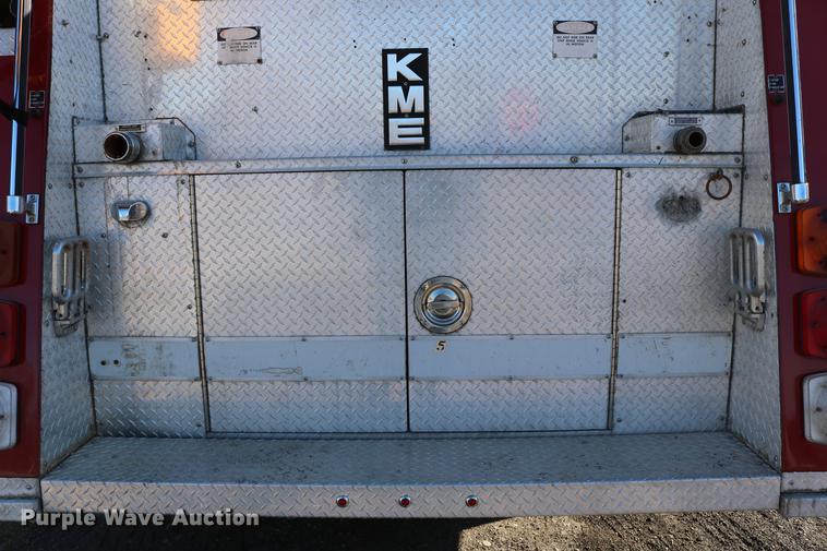 image for item DC7668 1993 KME Renegade Custom SFD fire truck