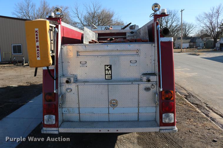 image for item DC7668 1993 KME Renegade Custom SFD fire truck