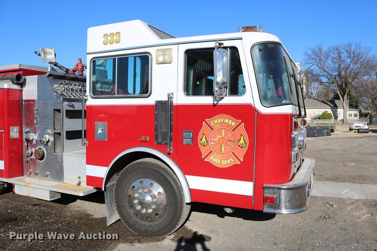 image for item DC7668 1993 KME Renegade Custom SFD fire truck