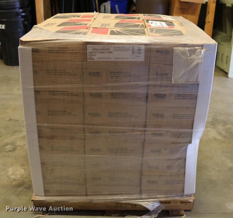 image for item DC7670 (81) spools of Lincoln L59 SuperArc welding wire