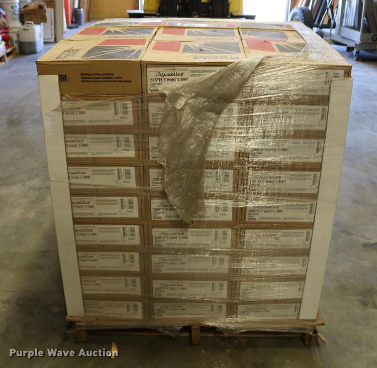 image for item DC7670 (81) spools of Lincoln L59 SuperArc welding wire