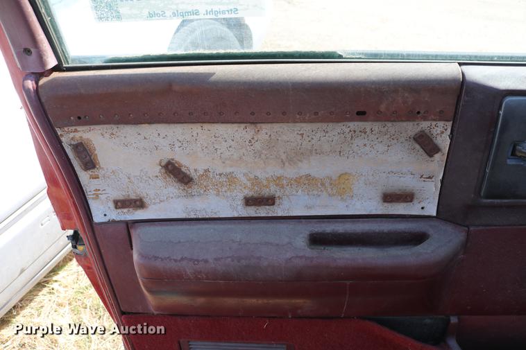 image for item DC7674 1991 Chevrolet S10 Ext. Cab pickup truck