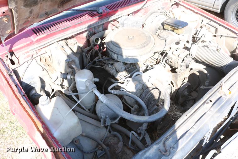 image for item DC7674 1991 Chevrolet S10 Ext. Cab pickup truck