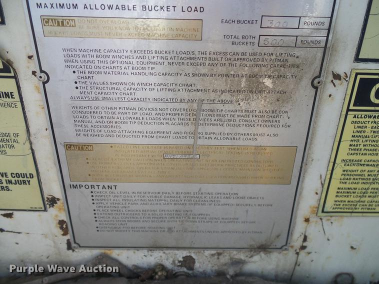 image for item DD1350 1979 Ford F800 bucket truck