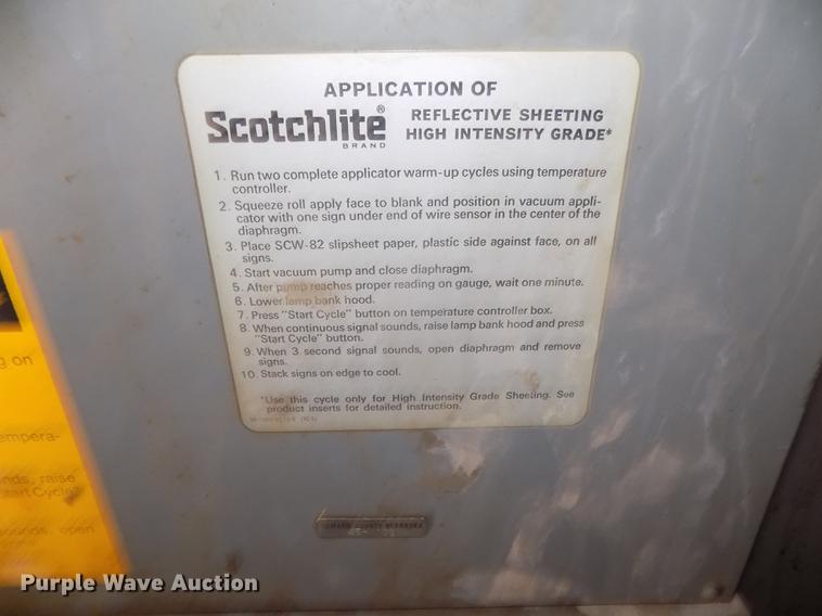 image for item DO9030 Scotchlite VAL1 heat lamp applicator