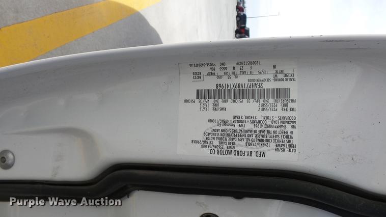 image for item EA9944 2009 Ford Crown Victoria Police Interceptor