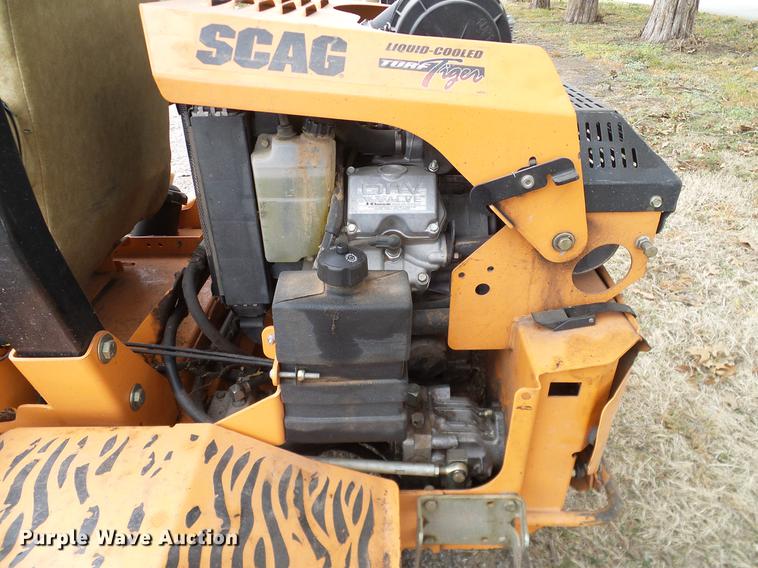 image for item EO9769 2009 Scag Turf Tiger 61 ZTR lawn mower
