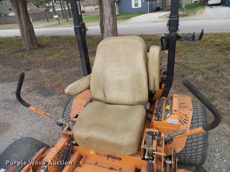 image for item EO9770 2009 Scag Turf Tiger 61 ZTR lawn mower