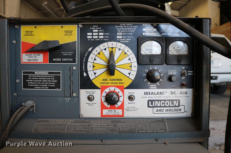 image for item EW9045 Lincoln DC-400 arc/wire welder