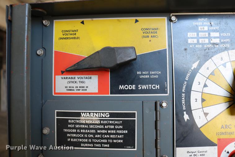 image for item EW9045 Lincoln DC-400 arc/wire welder