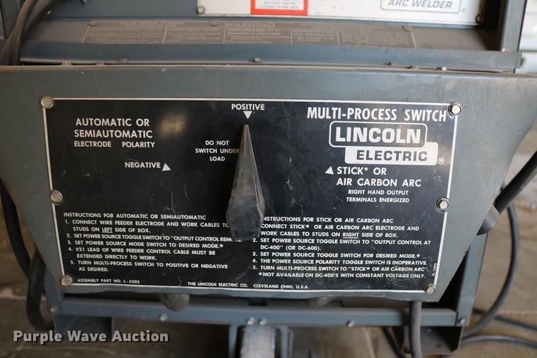 image for item EW9045 Lincoln DC-400 arc/wire welder