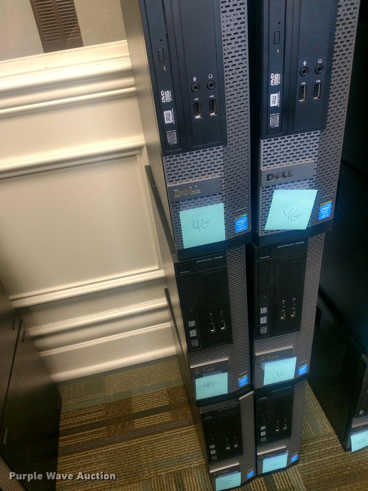 image for item G1064 (43) Dell computers