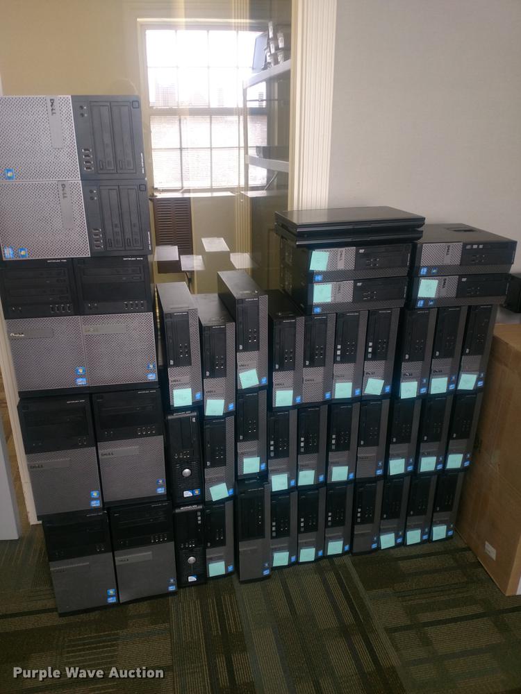 image for item G1064 (43) Dell computers