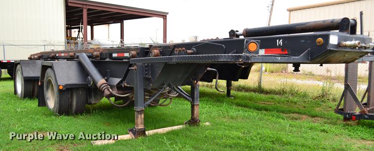 image for item DB5089 1992 Galbreath roll off trailer