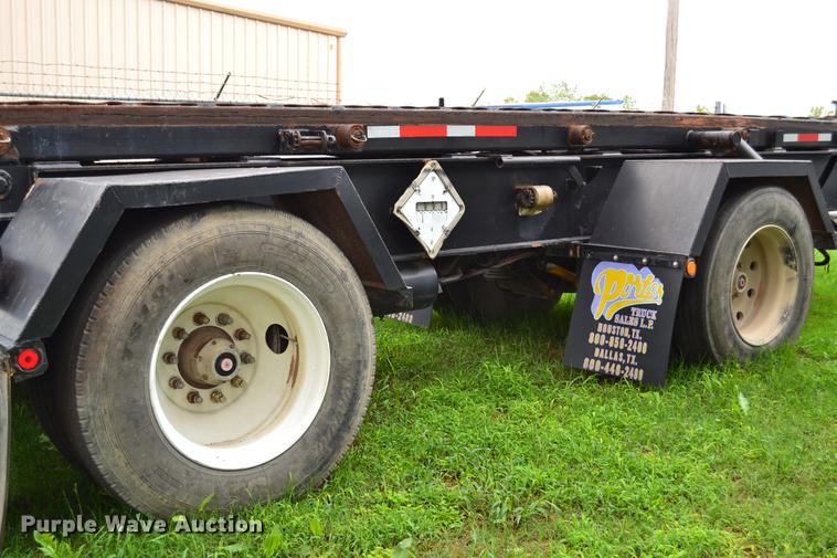image for item DB5089 1992 Galbreath roll off trailer