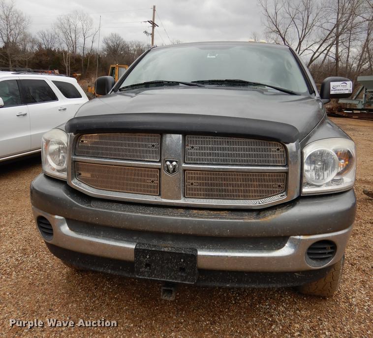image for item DC0361 2007 Dodge Ram 2500 pickup truck