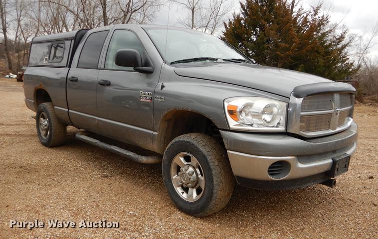 image for item DC0361 2007 Dodge Ram 2500 pickup truck