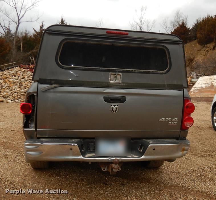 image for item DC0361 2007 Dodge Ram 2500 pickup truck