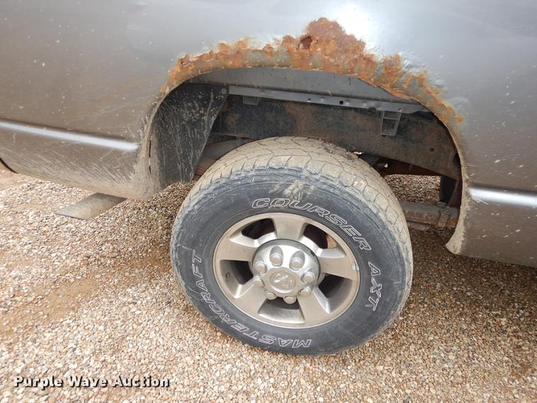 image for item DC0361 2007 Dodge Ram 2500 pickup truck