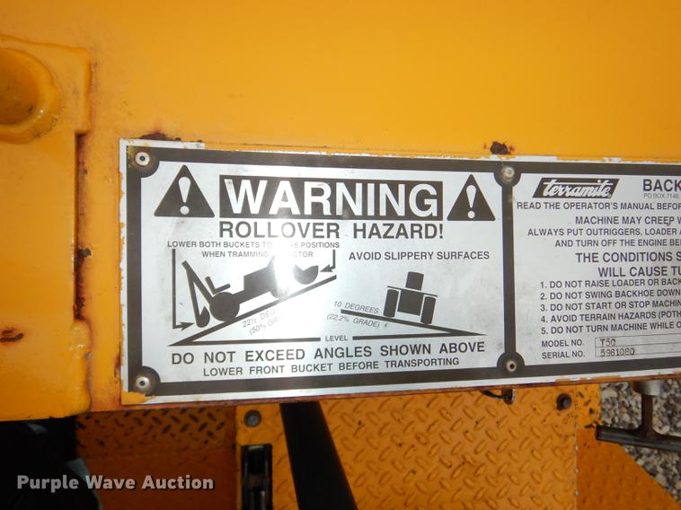 image for item DC0370 Terramite T5C backhoe