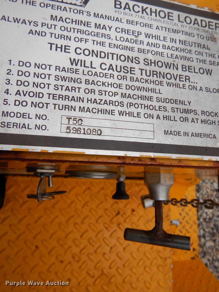 image for item DC0370 Terramite T5C backhoe