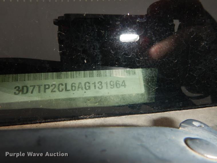 image for item DC0383 2010 Dodge Ram 2500HD ST Quad Cab pickup truck