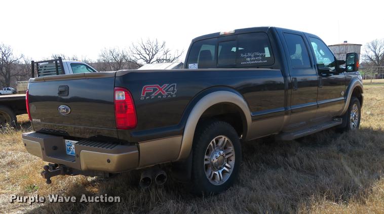 image for item DC0980 2012 Ford F250 Super Duty FX4 Crew Cab pickup truck