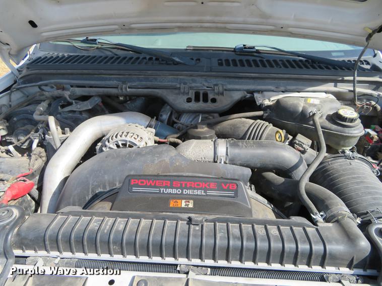 image for item DC0985 2006 Ford F350 Super Duty Crew Cab utility bed pickup truck