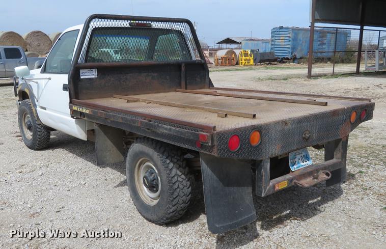 image for item DC0987 1994 Chevrolet 3500 flatbed pickup truck