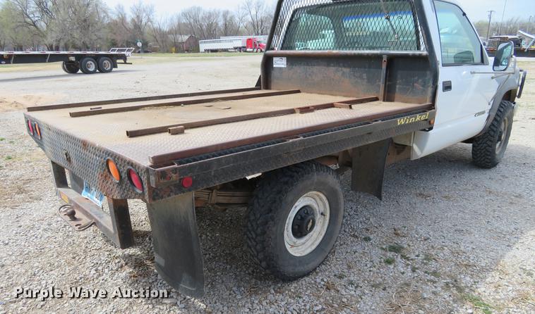 image for item DC0987 1994 Chevrolet 3500 flatbed pickup truck