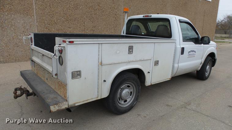 image for item DC3105 2011 Ford F250 Super Duty utility bed pickup truck