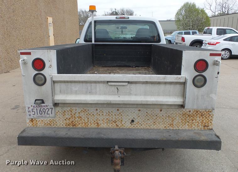 image for item DC3105 2011 Ford F250 Super Duty utility bed pickup truck