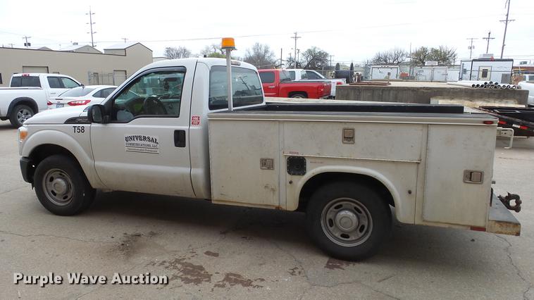 image for item DC3105 2011 Ford F250 Super Duty utility bed pickup truck