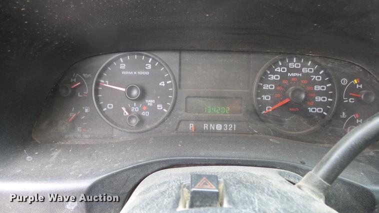 image for item DC3108 2006 Ford F550 Crew Cab flatbed truck